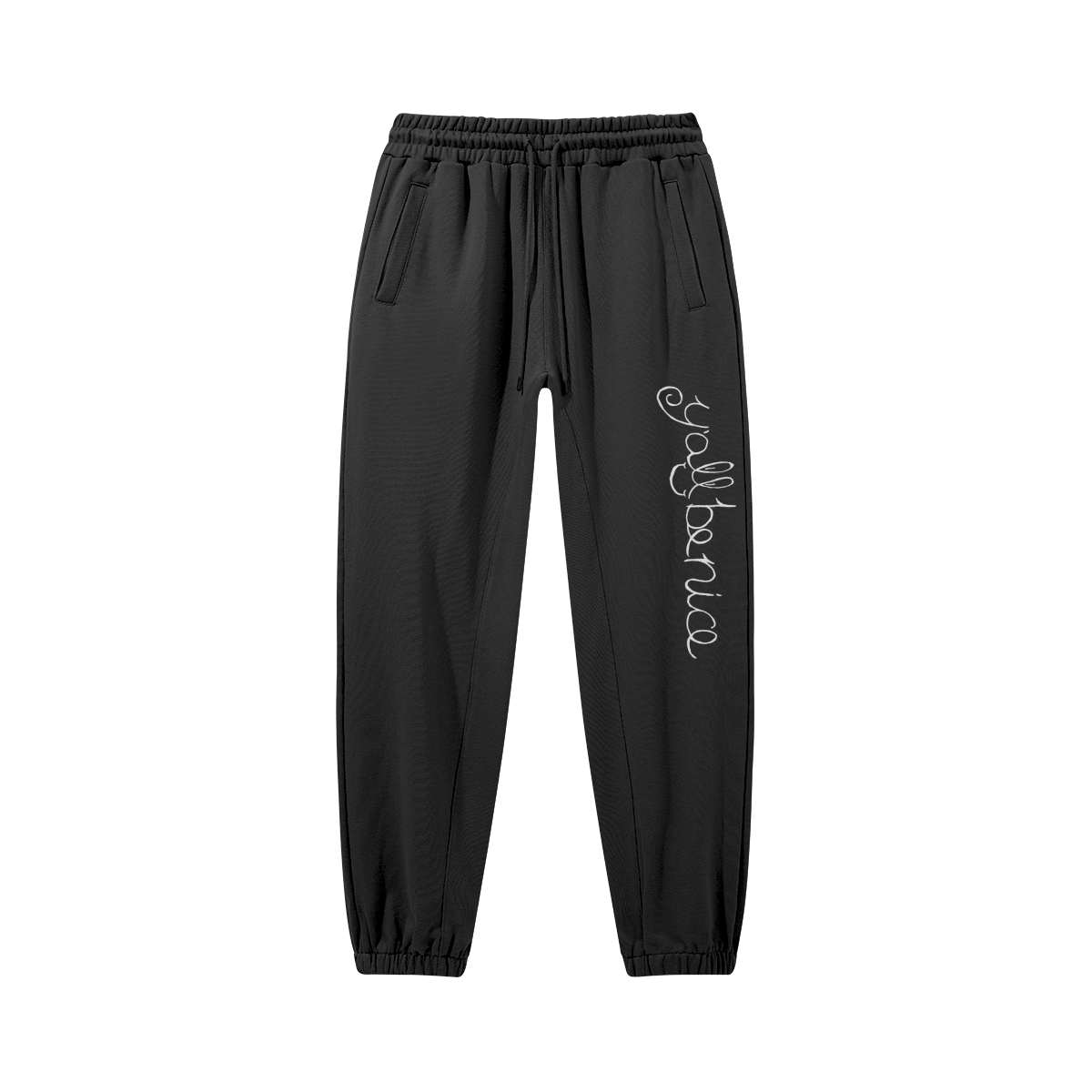 .Yall Be Nice "Signature" 380GSM Unisex Heavyweight Baggy Sweatpants