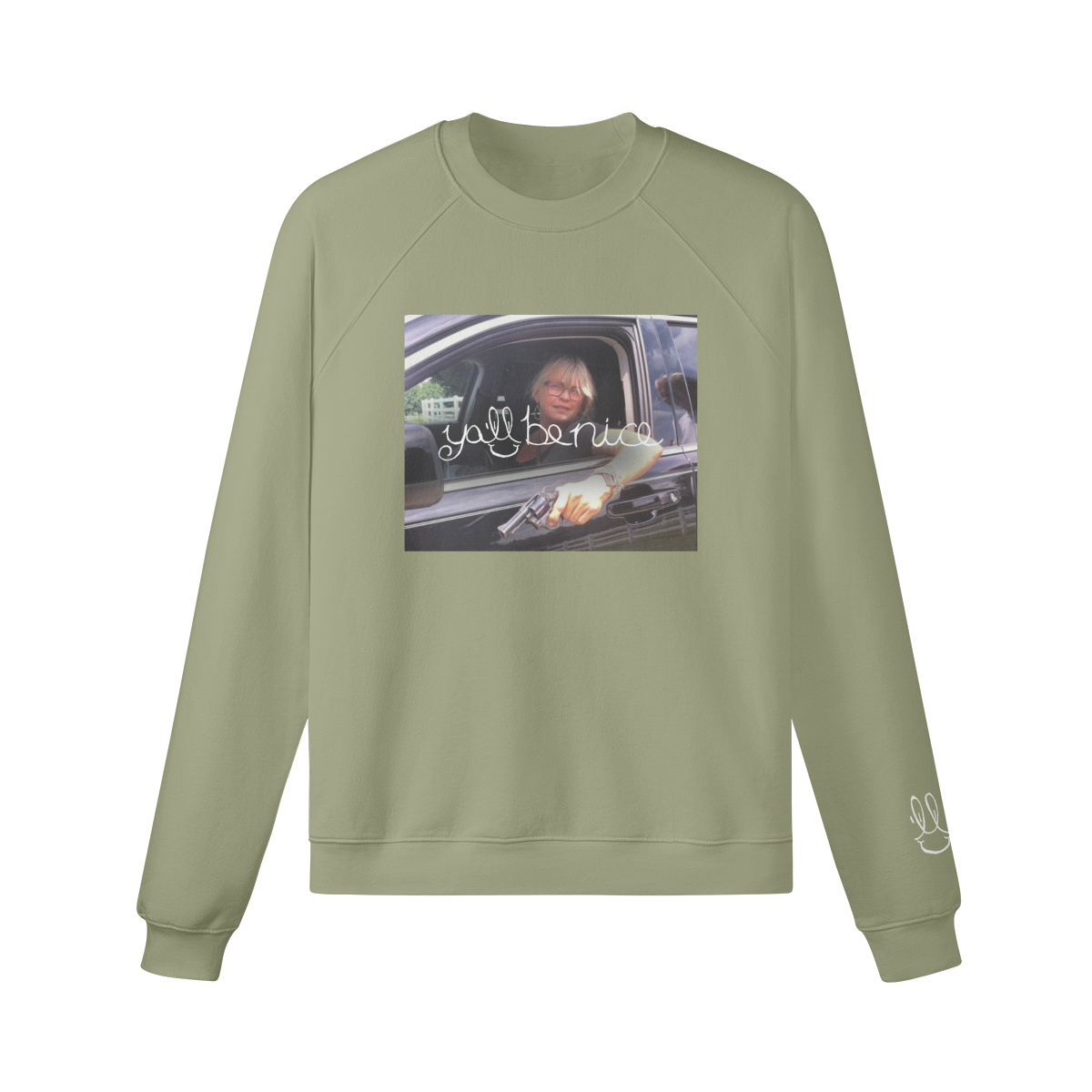 Y'all Be Nice "Moma Crew Neck Sweatshirt" (2 Colors)