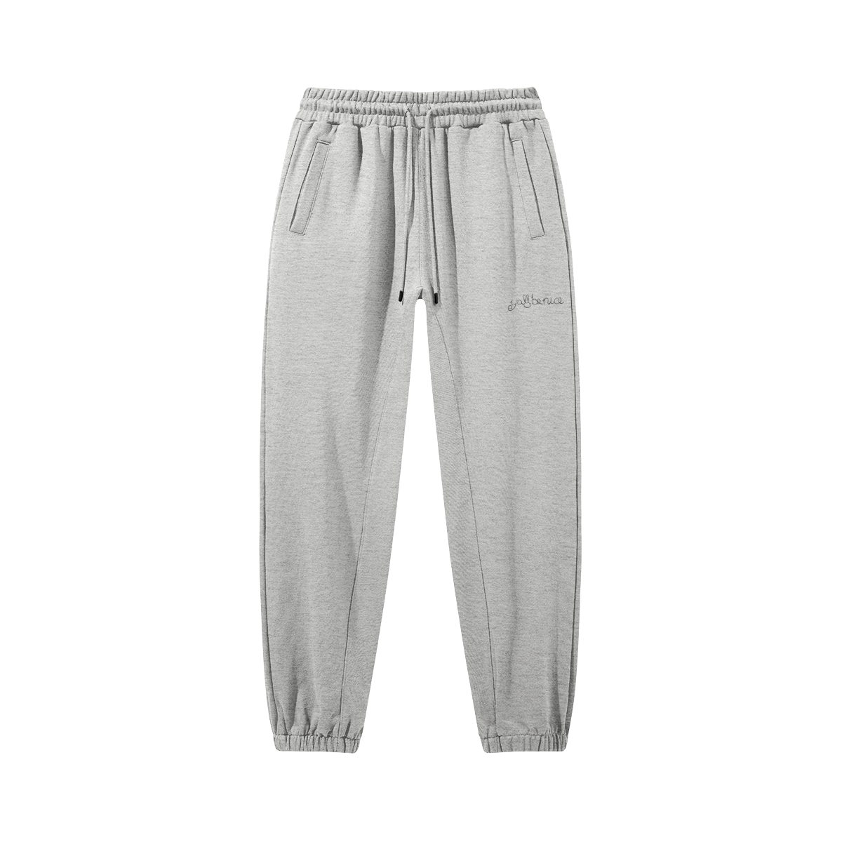 Y'all Be Nice "Basic Signature Sweats" with Black Hit (2 Colors)